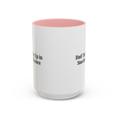 Humorous Dad Coffee Mug - Perfect Gift for Fathers, Dads, Birthdays, Father's Day, Fun Kitchen Decor, Snack Lovers - TRV