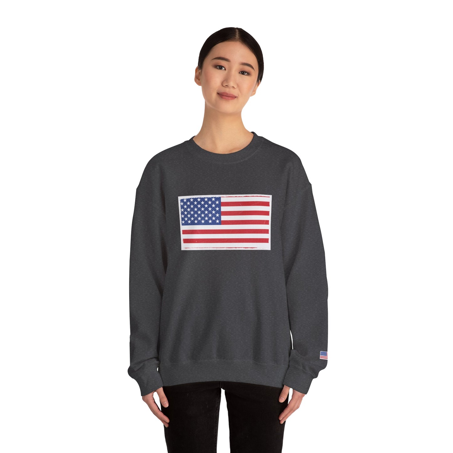 American Flag Unisex Crewneck Sweatshirt | Cozy Patriotic Sweater | Perfect for Independence Day, Casual Wear, Gifts for Him/Her, [...]