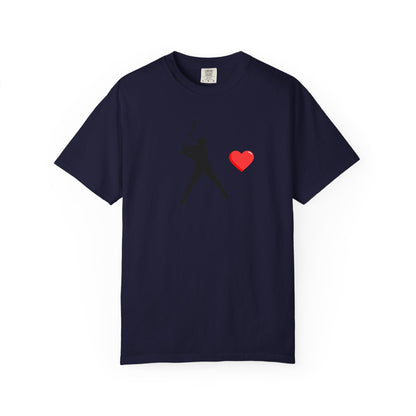 Baseball Love T-Shirt, Unisex Sports Tee, Gift for Baseball Fans, Valentine's Day Shirt, Game Day Apparel, Soft Cotton Top