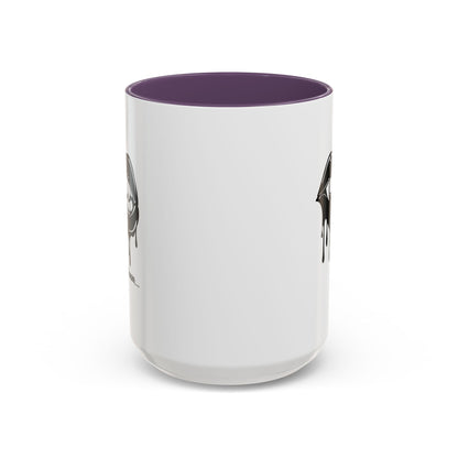 Vampire Lip Accent Coffee Mug - 11oz & 15oz - Unique Halloween Gift