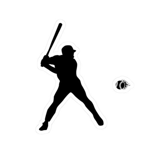 Baseball Kiss-Cut Stickers, Sports Decals, Laptop Stickers, Team Spirit Decor, Fun Gift for Athletes - product image