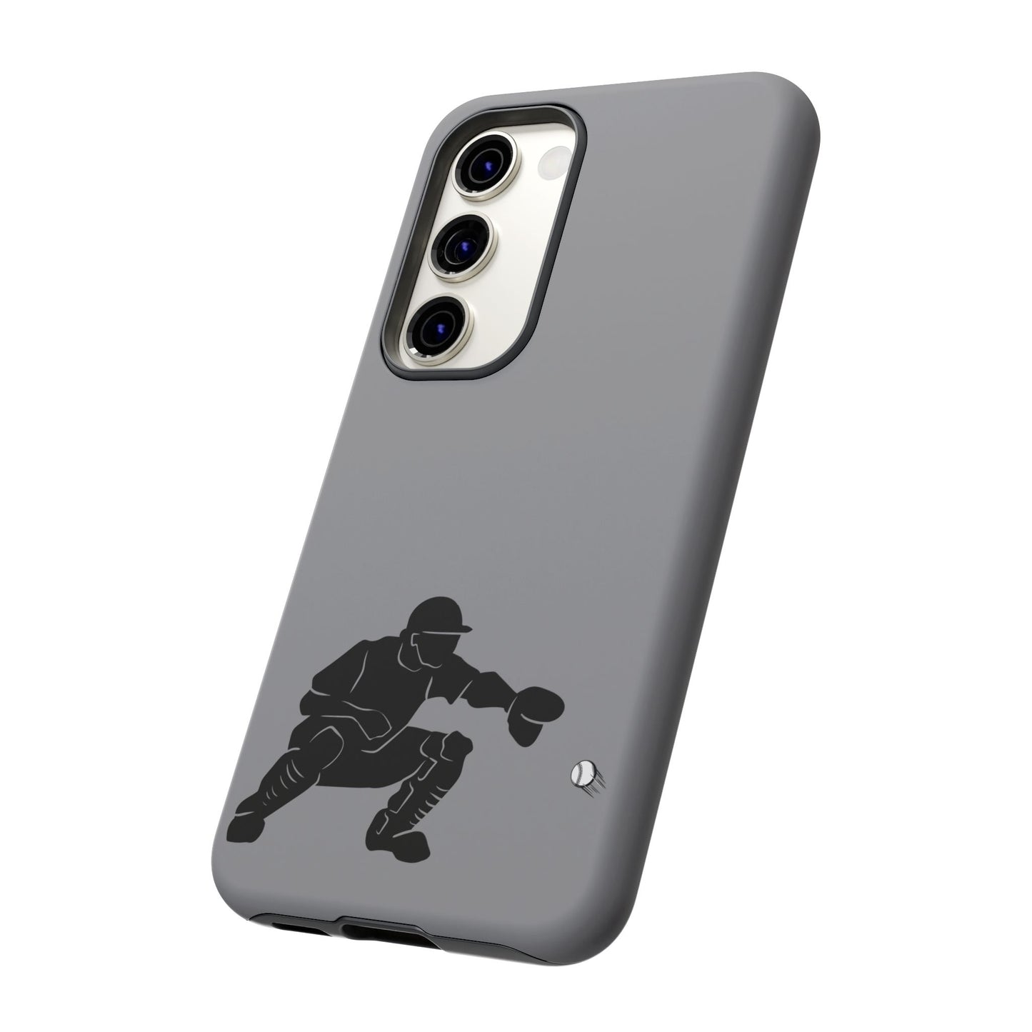 Baseball Catcher Phone Case - Tough Cases, Sports Phone Cover, Great for Athletes, Perfect Gift for Baseball Lovers, Unique Cell Phone Design - TRV