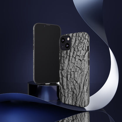 Rustic Bark Phone Case - Tough and Durable Protection - TRV
