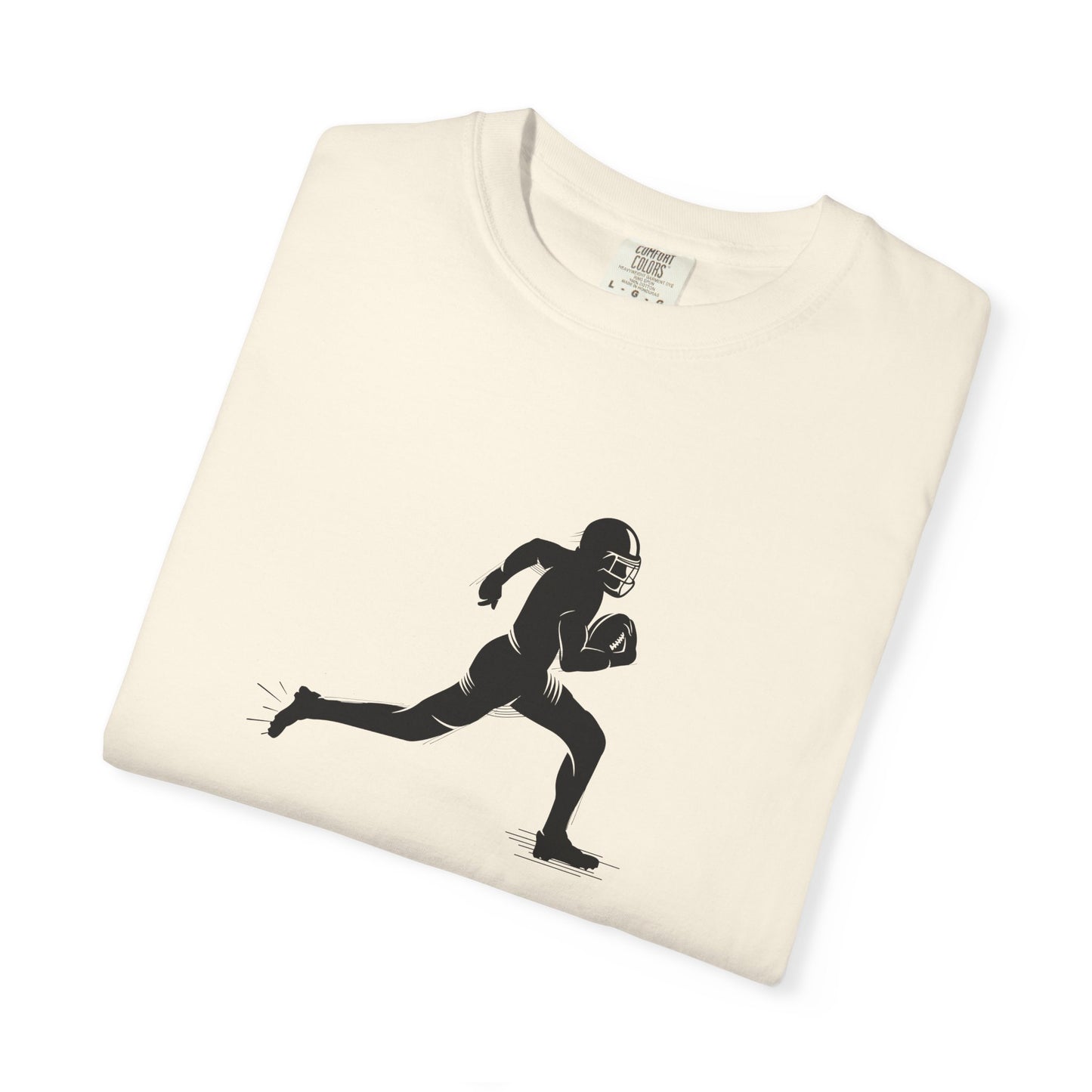 Football Player Graphic Unisex T-Shirt, Casual Sports Tee, Gift for Athletes, Workout Shirt, Everyday Wear, Unique Running Apparel