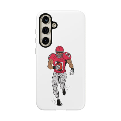 Football Player Tough Case, Sports Phone Cover, Athlete Gift, Tough Phone Case, Fall Sports, Football Lover's Accessory - TRV