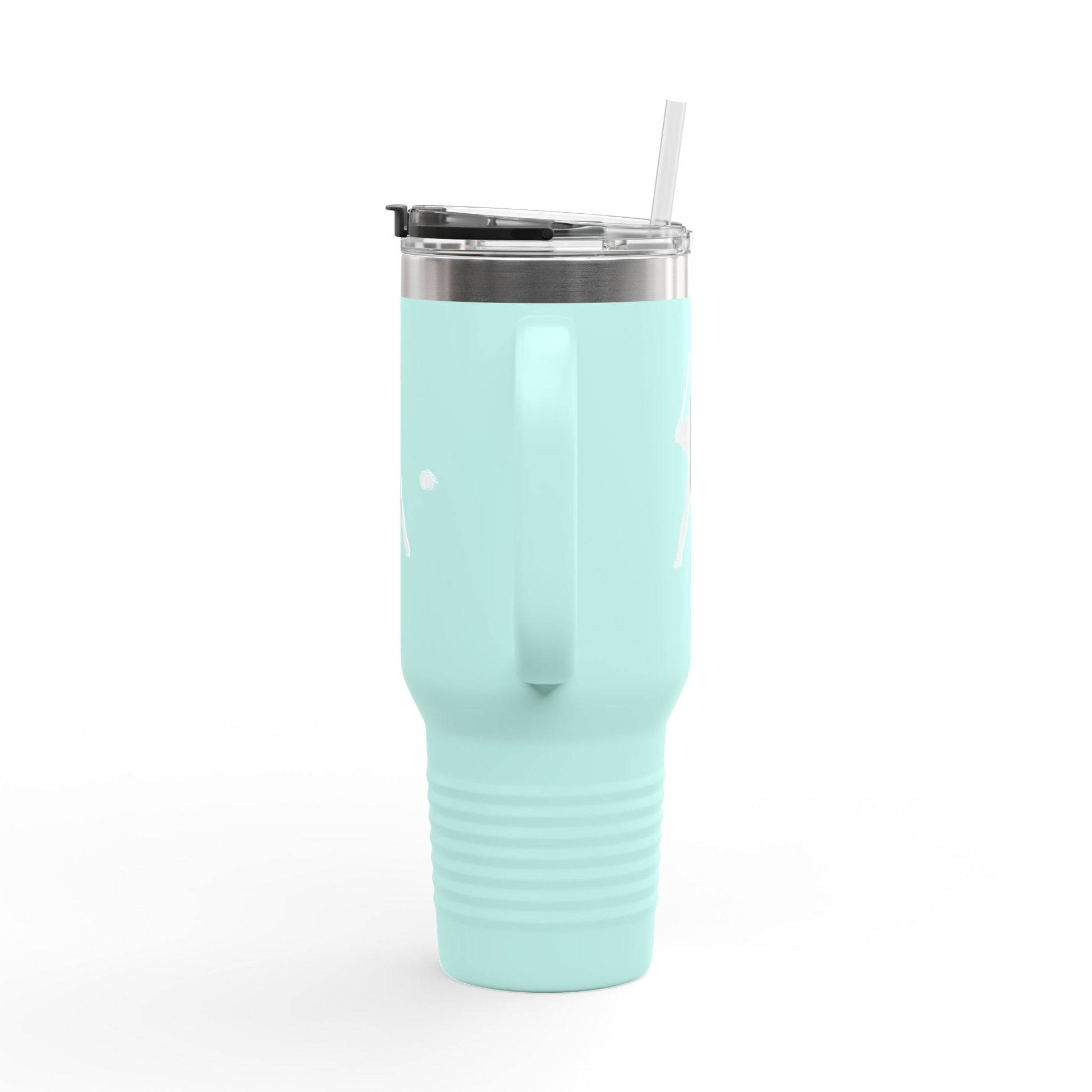 Baseball-Themed Insulated Travel Mug, Perfect for Fans & Athletes, Gift for Sports Lovers, 40oz Drinkware for Home & Road - TRV