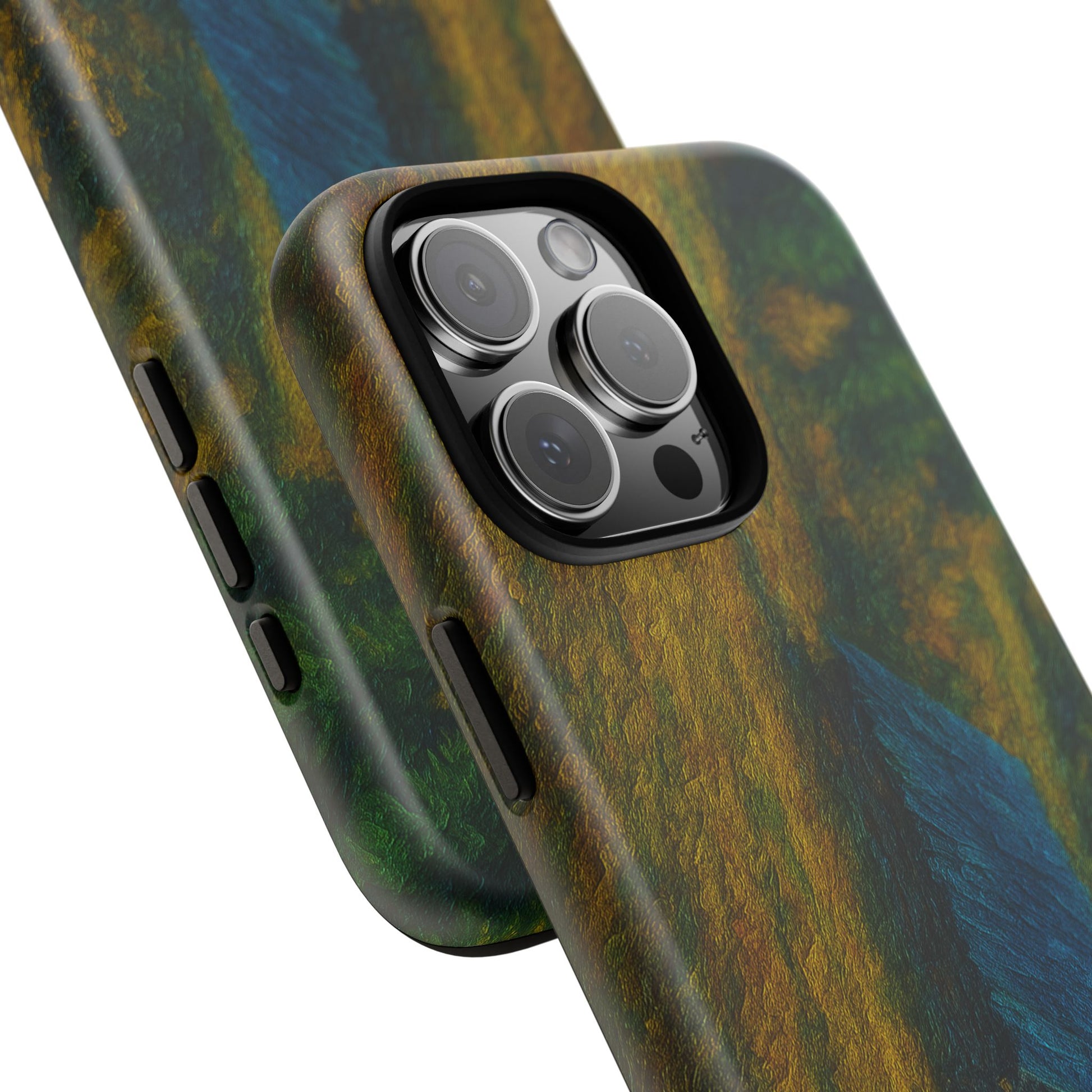 Artistic Phone Case by Tough Cases, Nature-Inspired Phone Protection, Unique Gift for Nature Lovers, Stylish Accessory, Fall Aesthetic - TRV