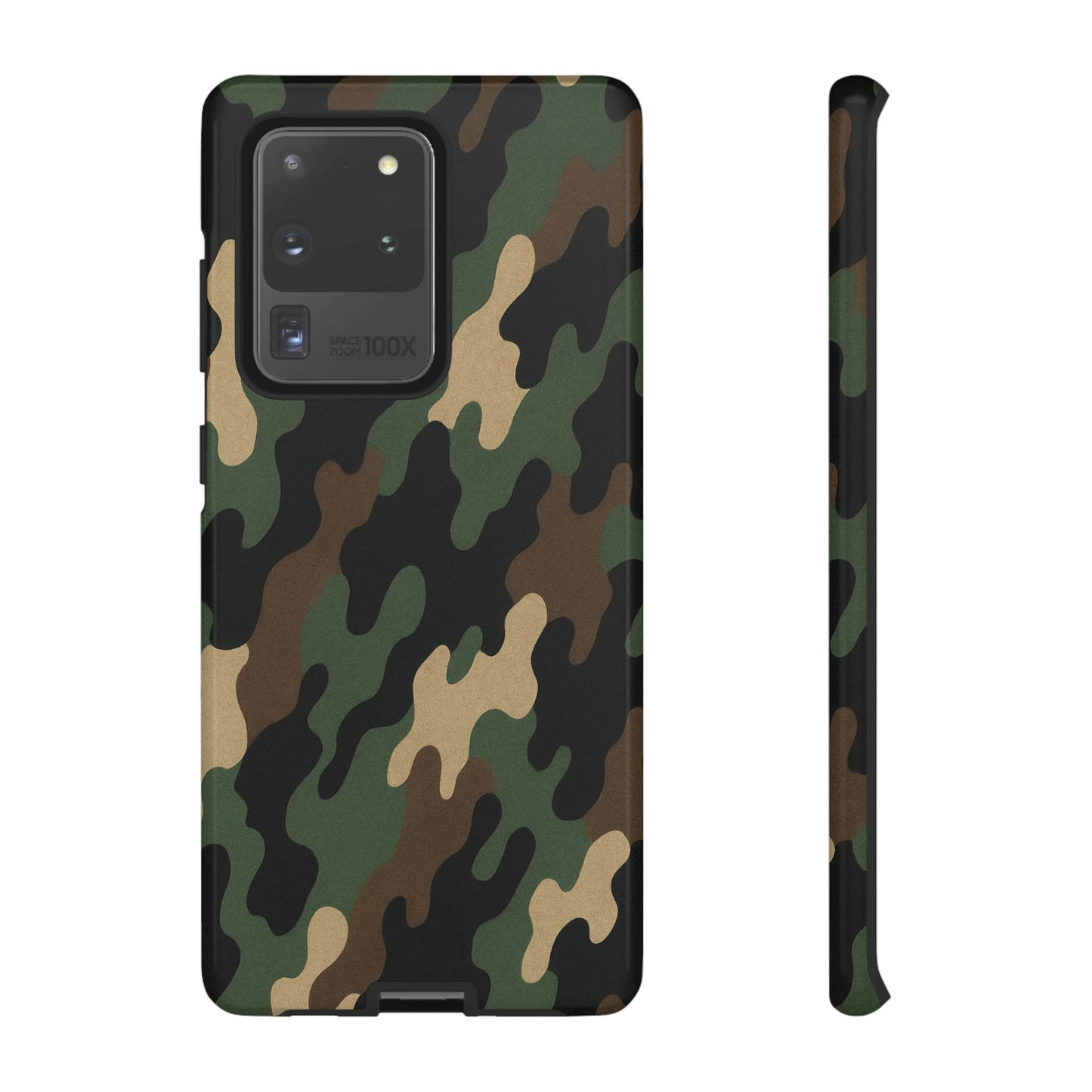 Camouflage Phone Case, Tough Cases, Military Style, Unique Phone Accessories, Gift for Him, Durable Phone Cover - TRV