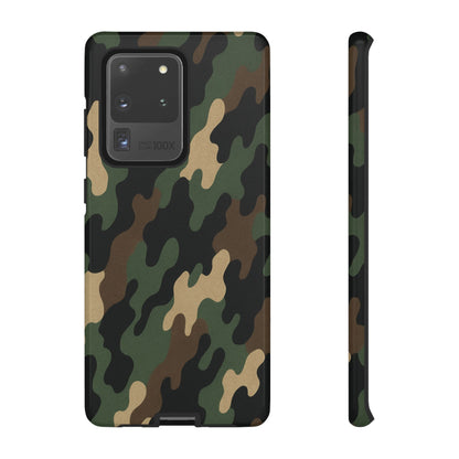 Camouflage Phone Case, Tough Cases, Military Style, Unique Phone Accessories, Gift for Him, Durable Phone Cover - TRV