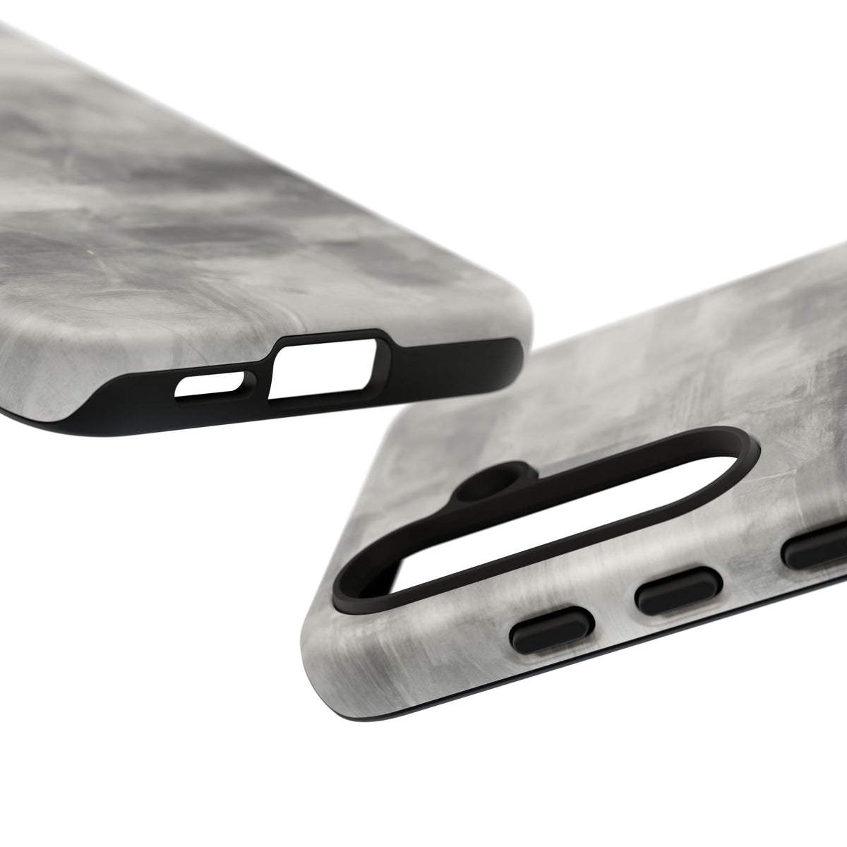 Abstract Gray Grid Tough Phone Case - view 151