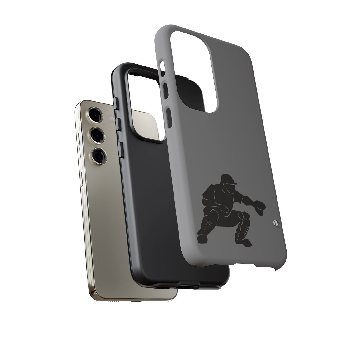 Baseball Catcher Phone Case - Tough Cases, Sports Phone Cover, Great for Athletes, Perfect Gift for Baseball Lovers, Unique Cell Phone Design - TRV