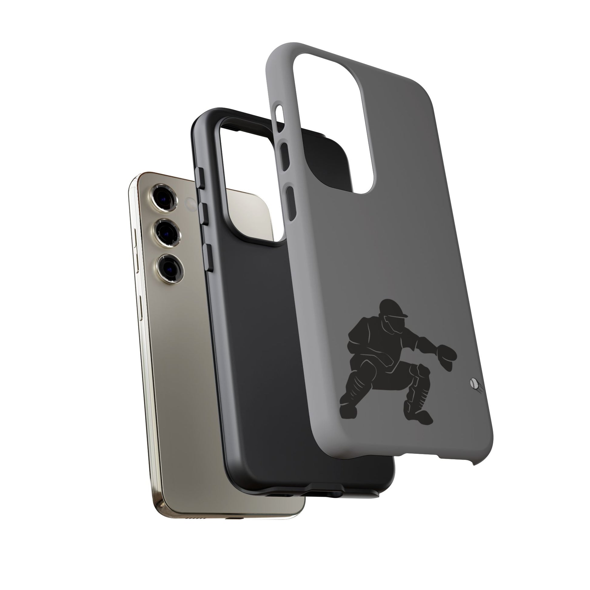 Baseball Catcher Phone Case - Tough Cases, Sports Phone Cover, Great for Athletes, Perfect Gift for Baseball Lovers, Unique Cell Phone Design - TRV