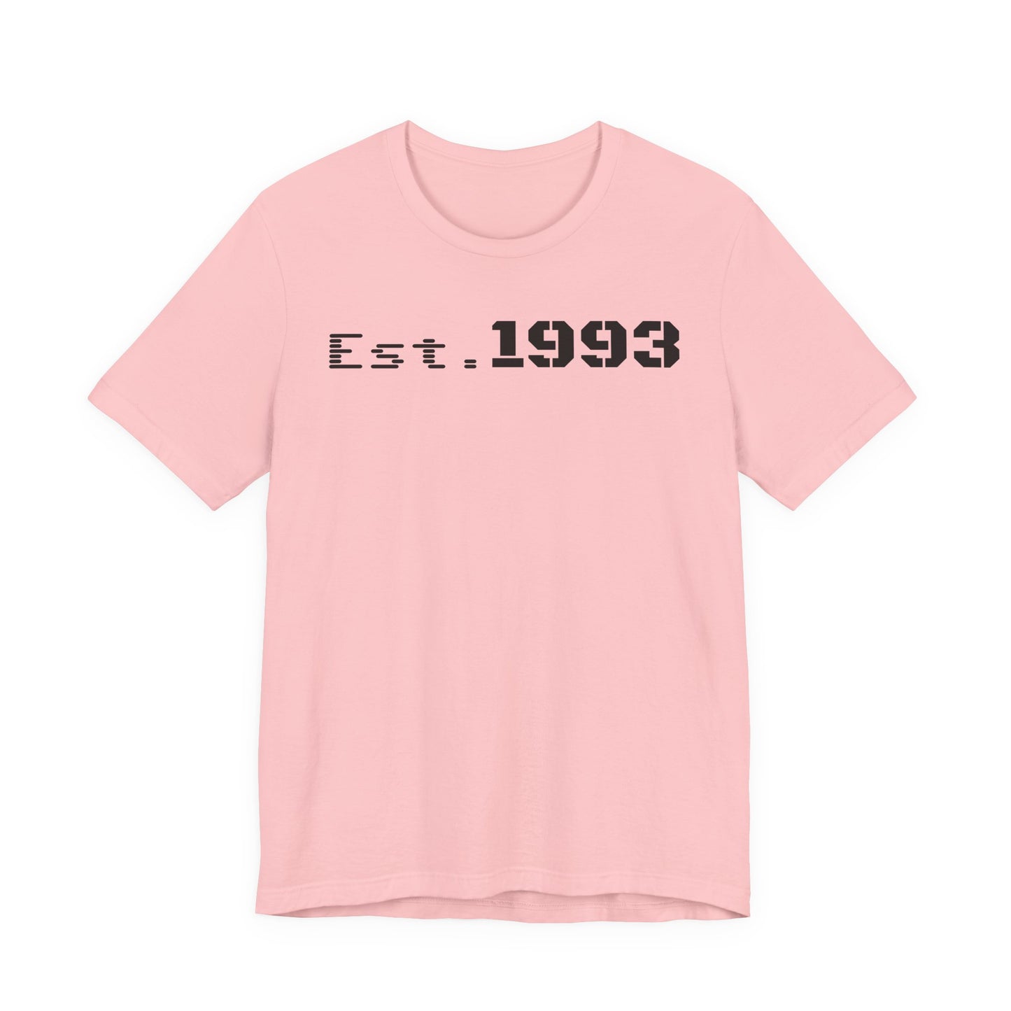 Est. 1993 Unisex Short Sleeve Tee - Perfect for Birthdays, Nostalgia, Casual Wear, Gifts, and Celebrations - TRV