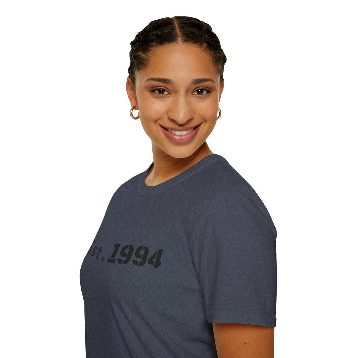Vintage 1994 Est. graphic T-shirt by Printify featuring bold printed design on classic cotton fabric.