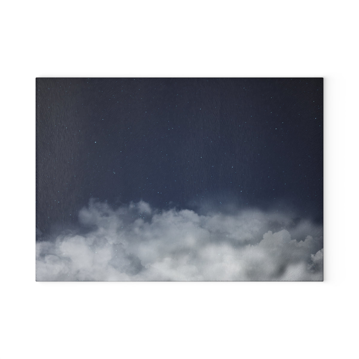Cloudscape Glass Cutting Board – Moody Sky Kitchen Prep Board