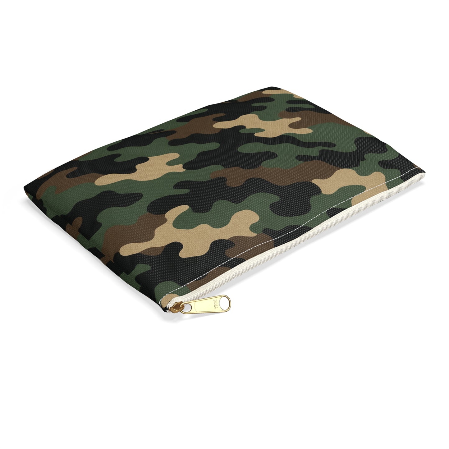 Camouflage Accessory Pouch - Chic Camo Makeup Bag, Gear Organizer, Travel Essentials, Military Style, Gift for Him/Her