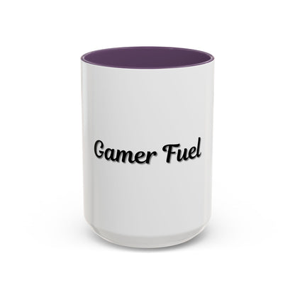 Gamer Fuel Accent Coffee Mug - Perfect for Gamers - TRV