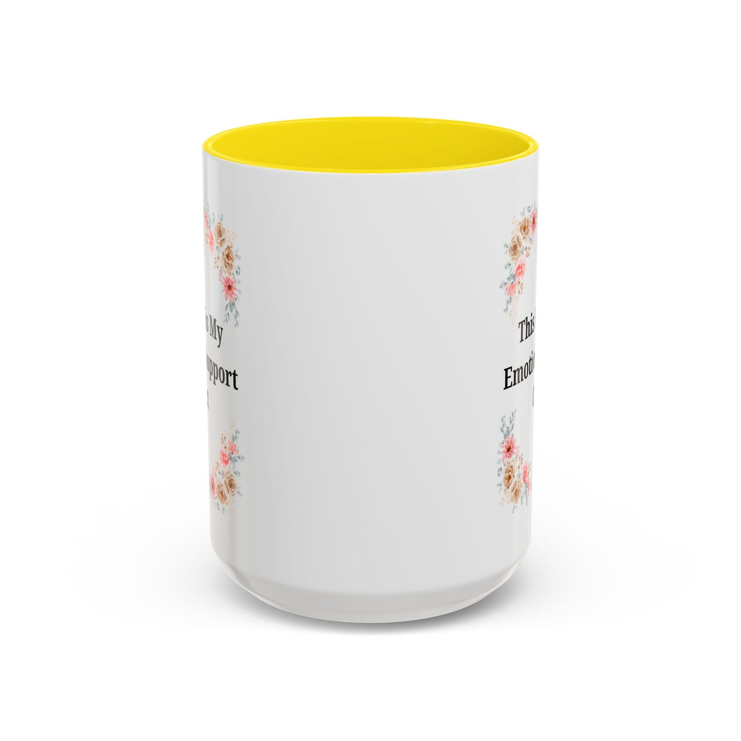 Floral Emotional Support Coffee Mug - Perfect Gift for Self-Care - TRV