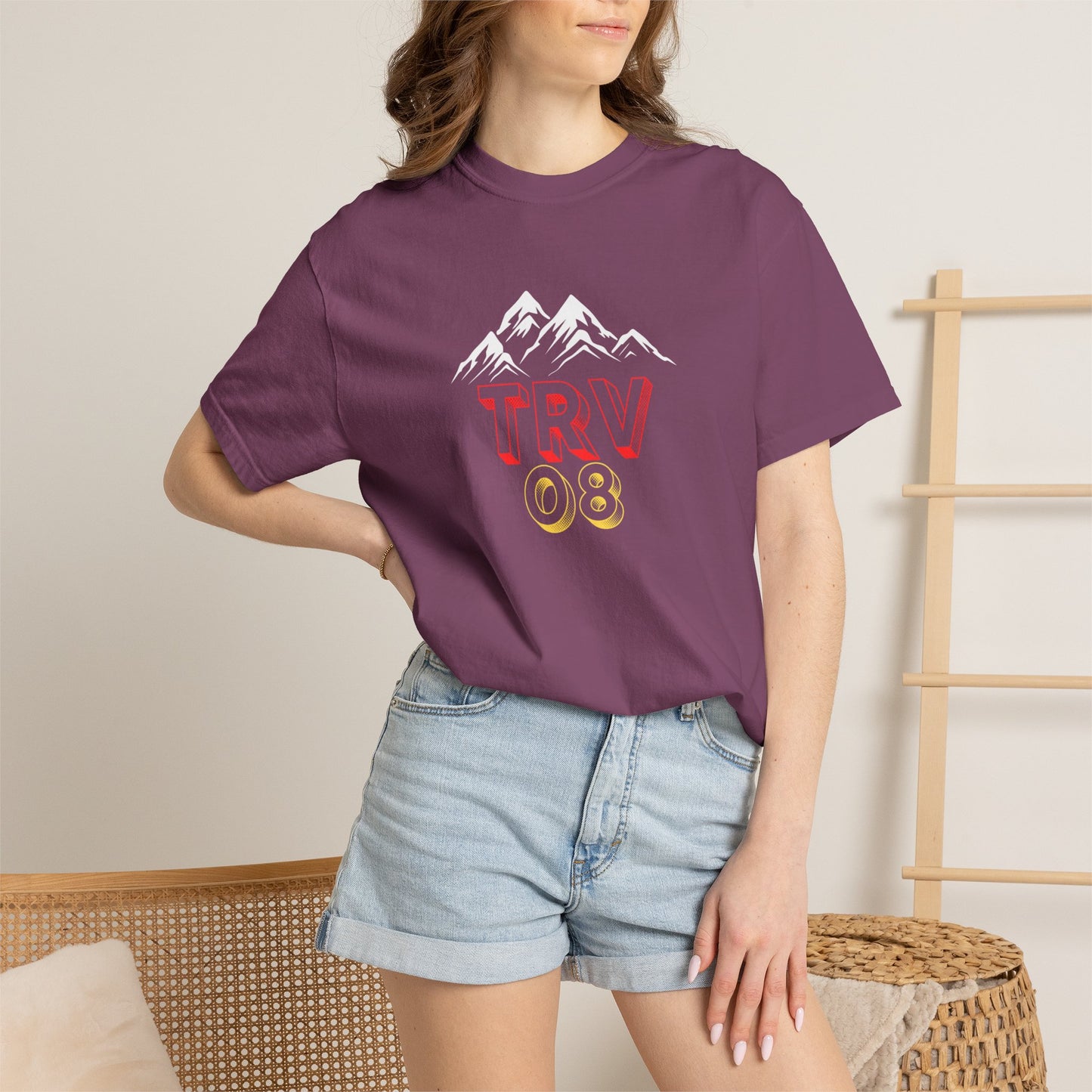 TRV08 Logo Tee | Unisex Garment-Dyed T-Shirt