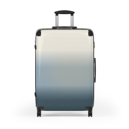 Gradient Carry-On Suitcase – Ombre Blue Travel Luggage