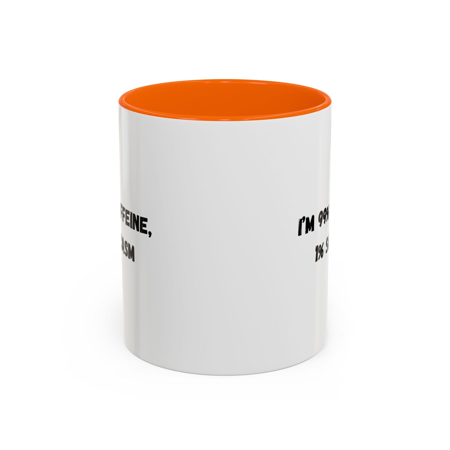 Sarcastic Coffee Mug - Funny Gift for Coffee Lovers, Black and White Accent Mug, Gift for Birthdays, Office Humor, Caffeine Enthusiasts