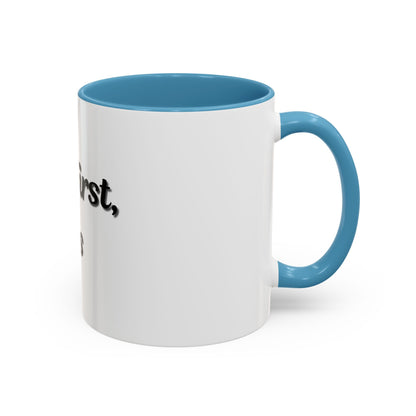 But First, Books Accent Coffee Mug - Perfect Gift for Book Lovers - TRV