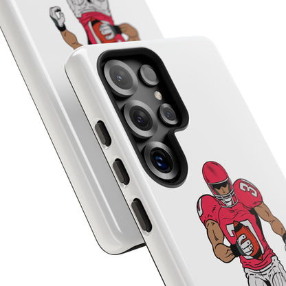 Football Player Tough Case, Sports Phone Cover, Athlete Gift, Tough Phone Case, Fall Sports, Football Lover's Accessory - TRV