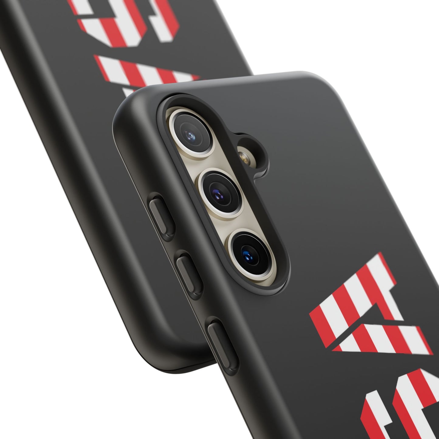 American flag phone case by Printify, durable protective phone case featuring patriotic patriotic design with stars and stripes.