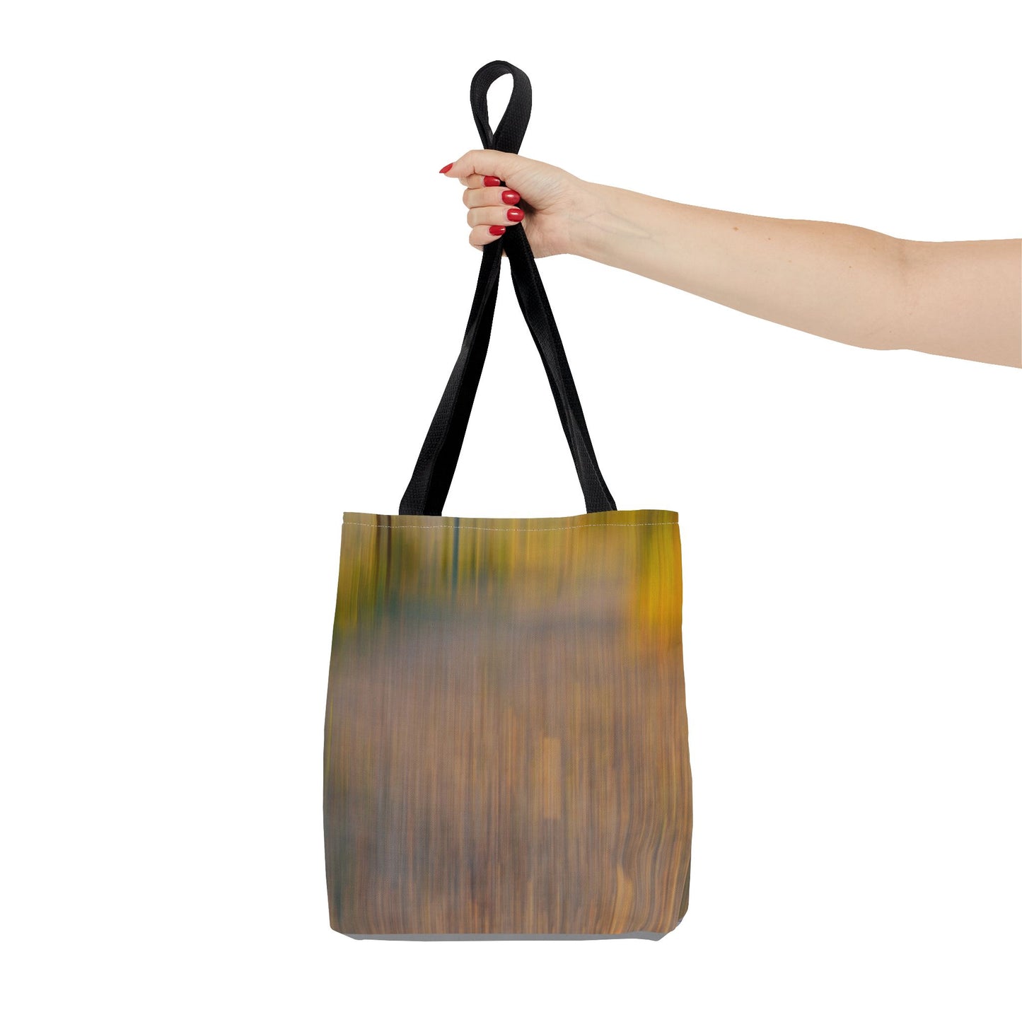 Abstract Art Tote Bag - Stylish and Eco-Friendly Diagonal Stripes for Everyday Use - TRV