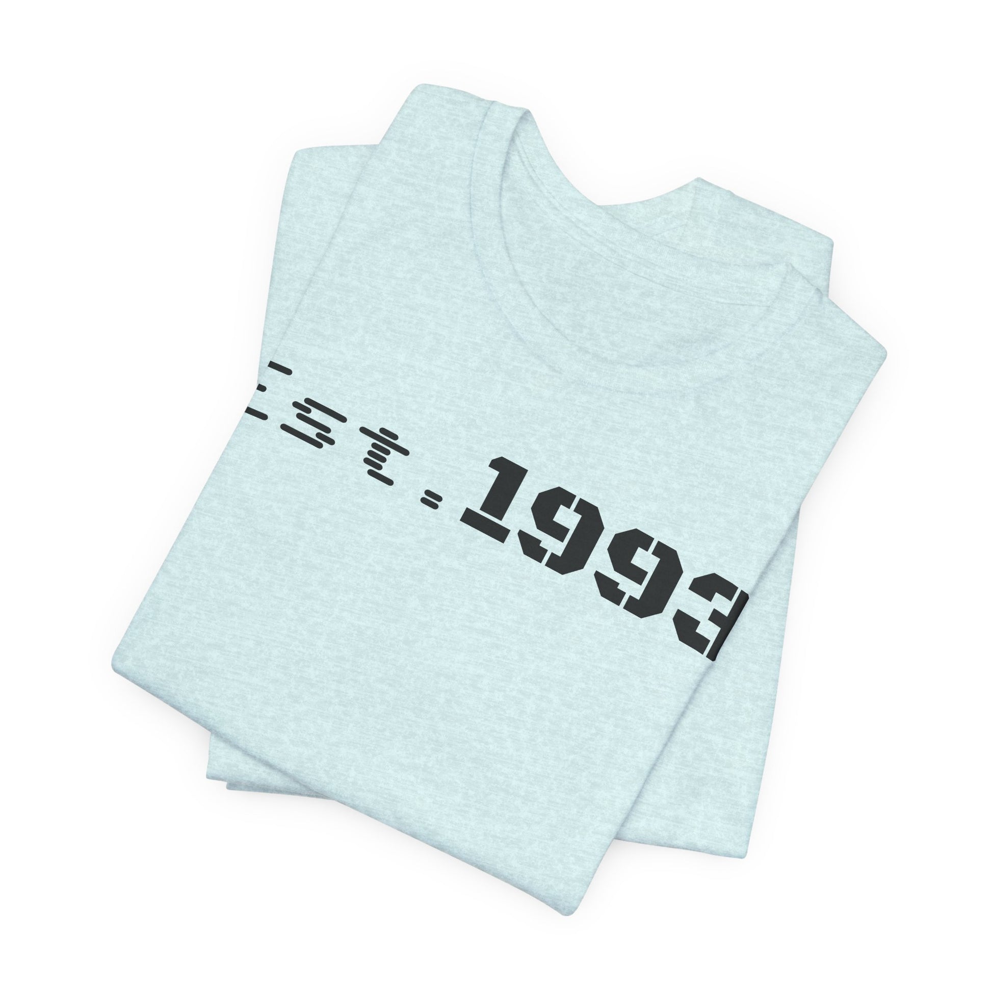 Est. 1993 Unisex Short Sleeve Tee - Perfect for Birthdays, Nostalgia, Casual Wear, Gifts, and Celebrations - TRV