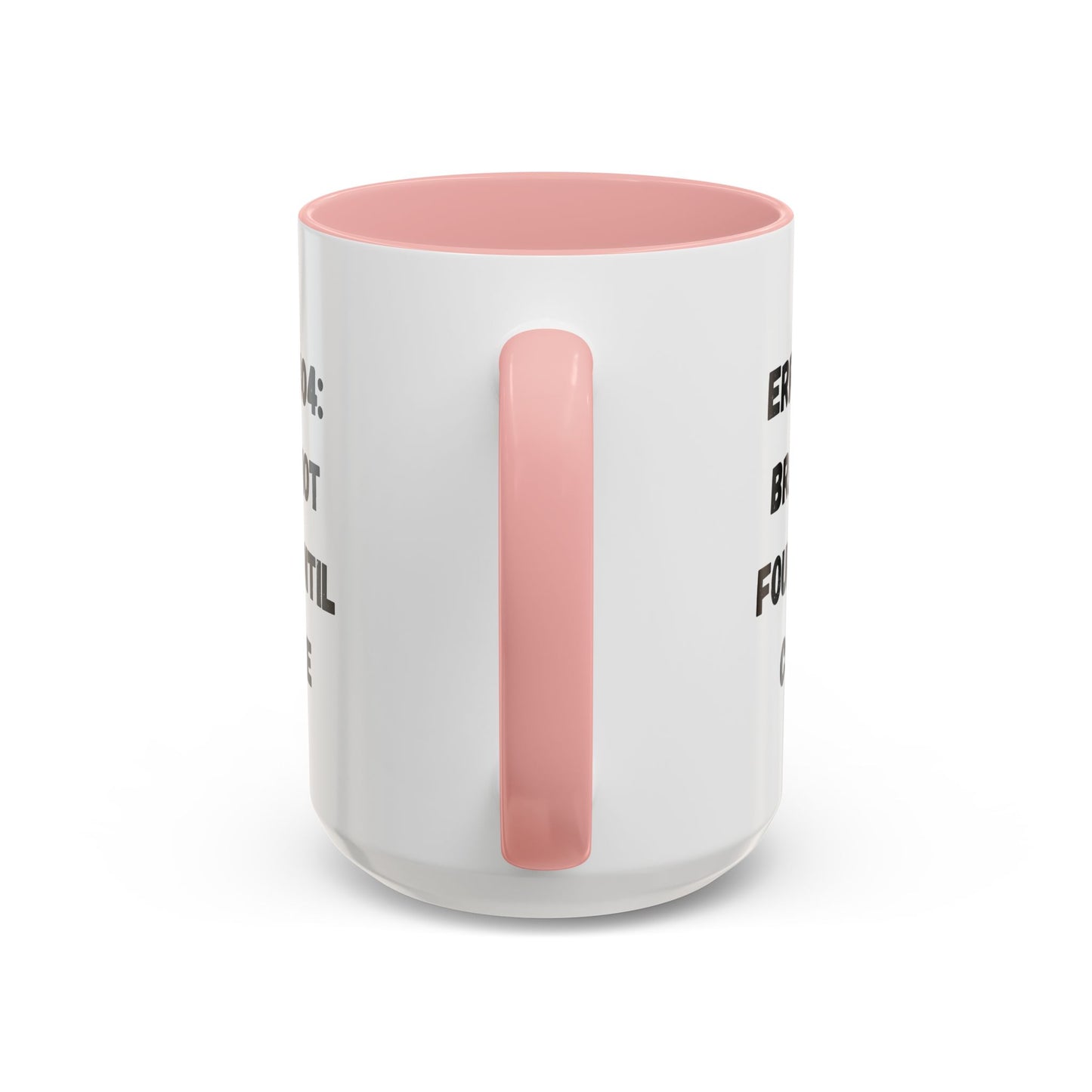 Error 404 Coffee Mug - Perfect for Your Daily Brew, Gift for Programmers, Humor for Coffee Lovers, Office Desk Decor, Nerdy Kitchenware