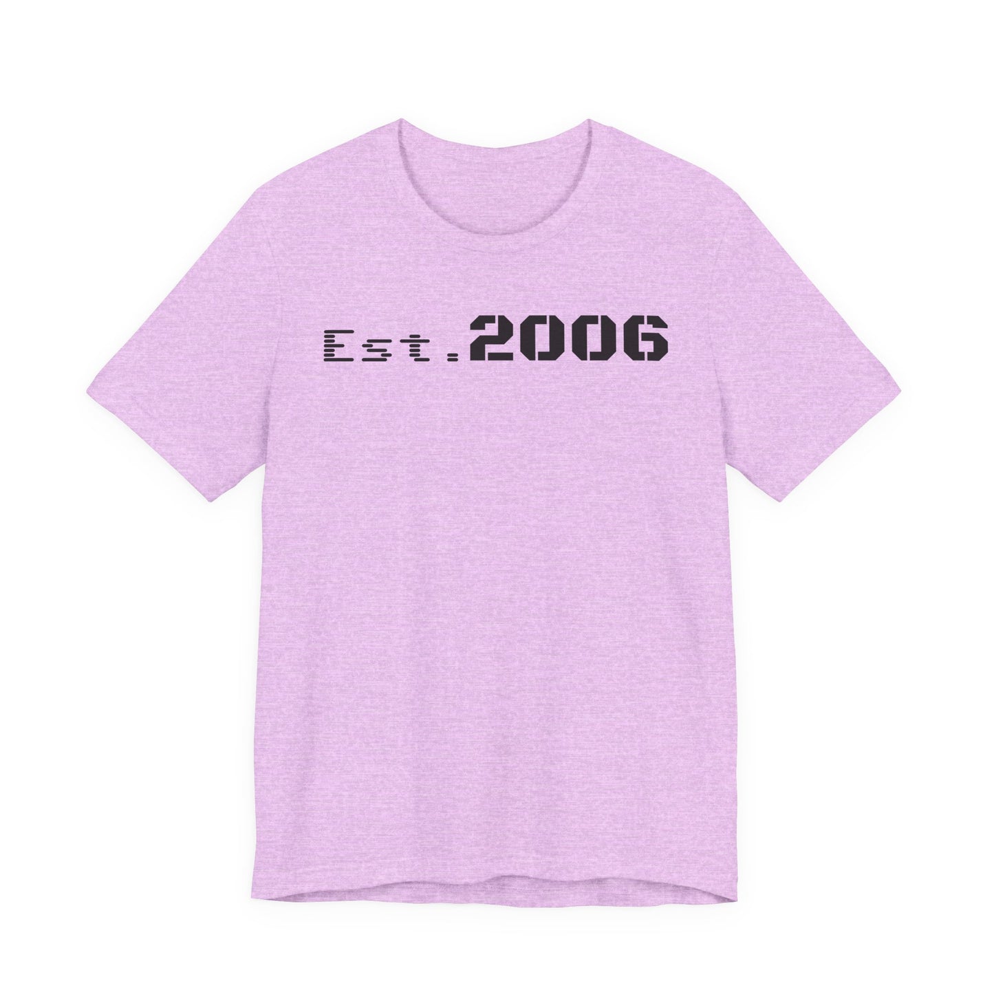 Established 2006 Graphic Tee, Unisex Jersey Shirt, Casual Wear, Birthday Gift, Anniversary Keepake, Statement T-Shirt, Vintage Style