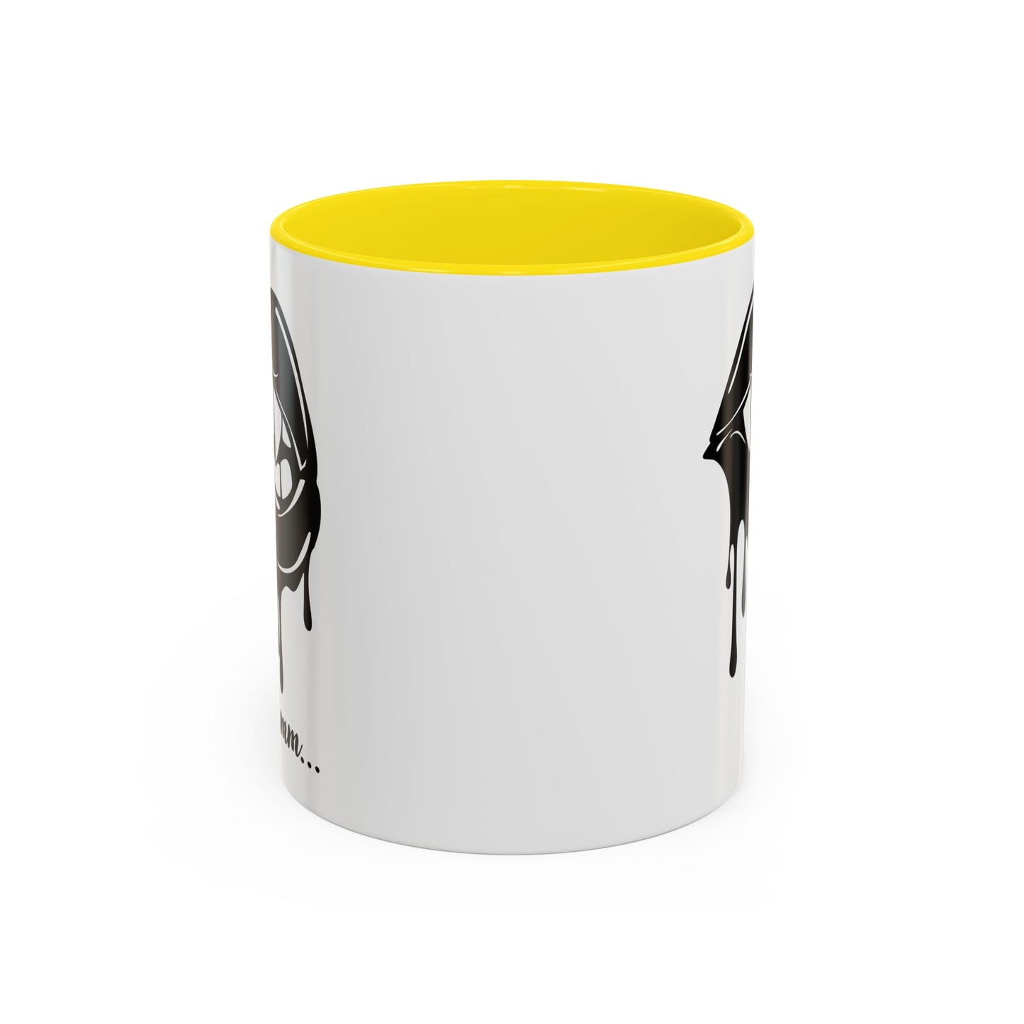Dripping Lip Coffee Mug – "hmm..." Accent Ceramic Mug (11/15oz)