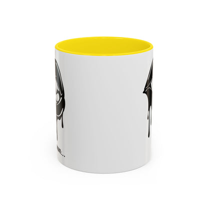 Dripping Lip Coffee Mug – "hmm..." Accent Ceramic Mug (11/15oz)