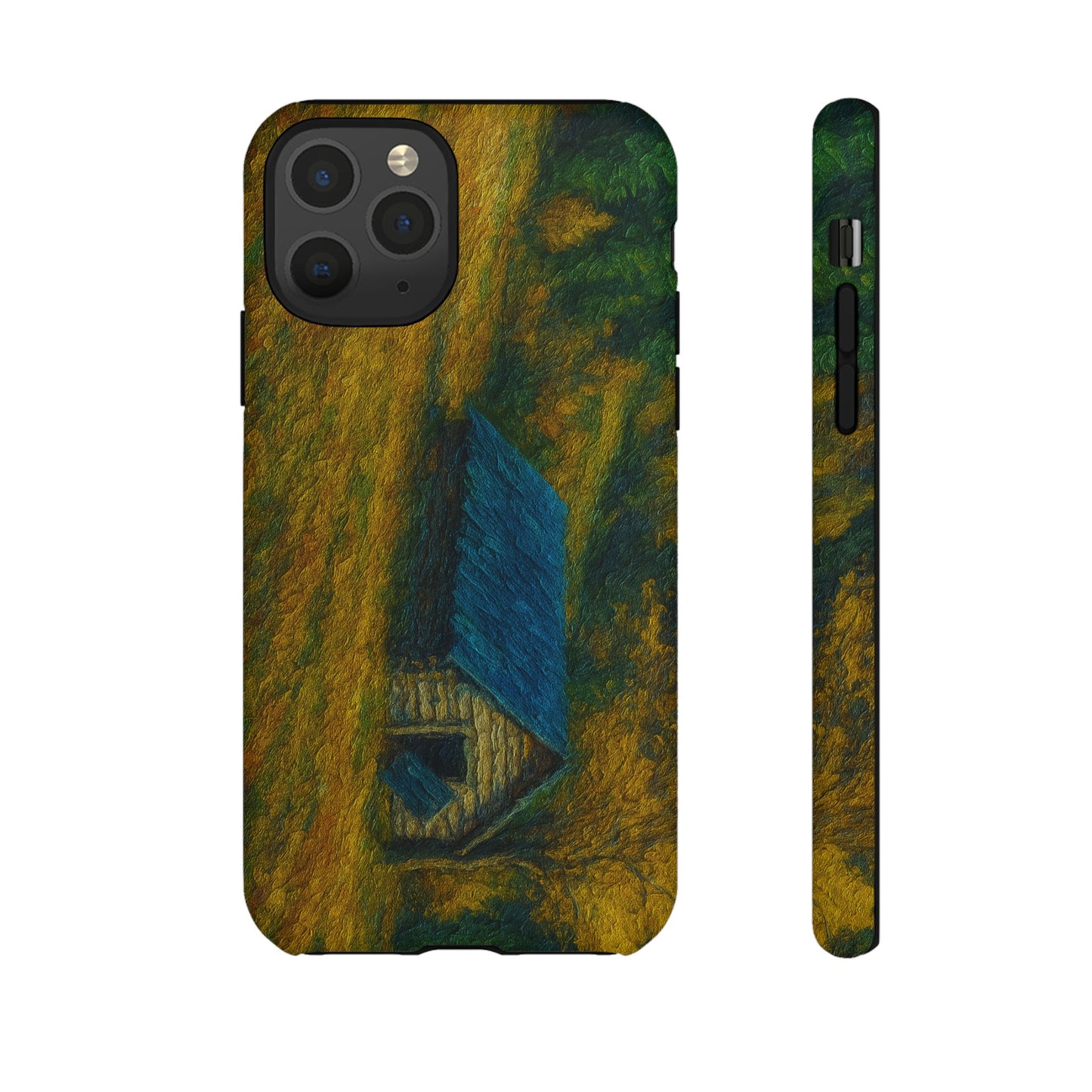 Artistic Phone Case by Tough Cases, Nature-Inspired Phone Protection, Unique Gift for Nature Lovers, Stylish Accessory, Fall Aesthetic - TRV