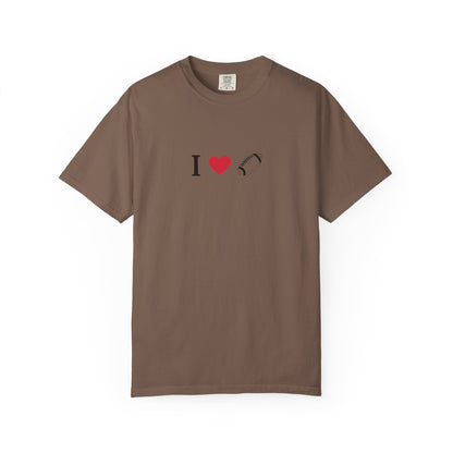 I Love Football T-Shirt - Unisex Cotton Tee, Fun Gift for Friends, Casual Style, Birthday Present, Summer Apparel - TRV