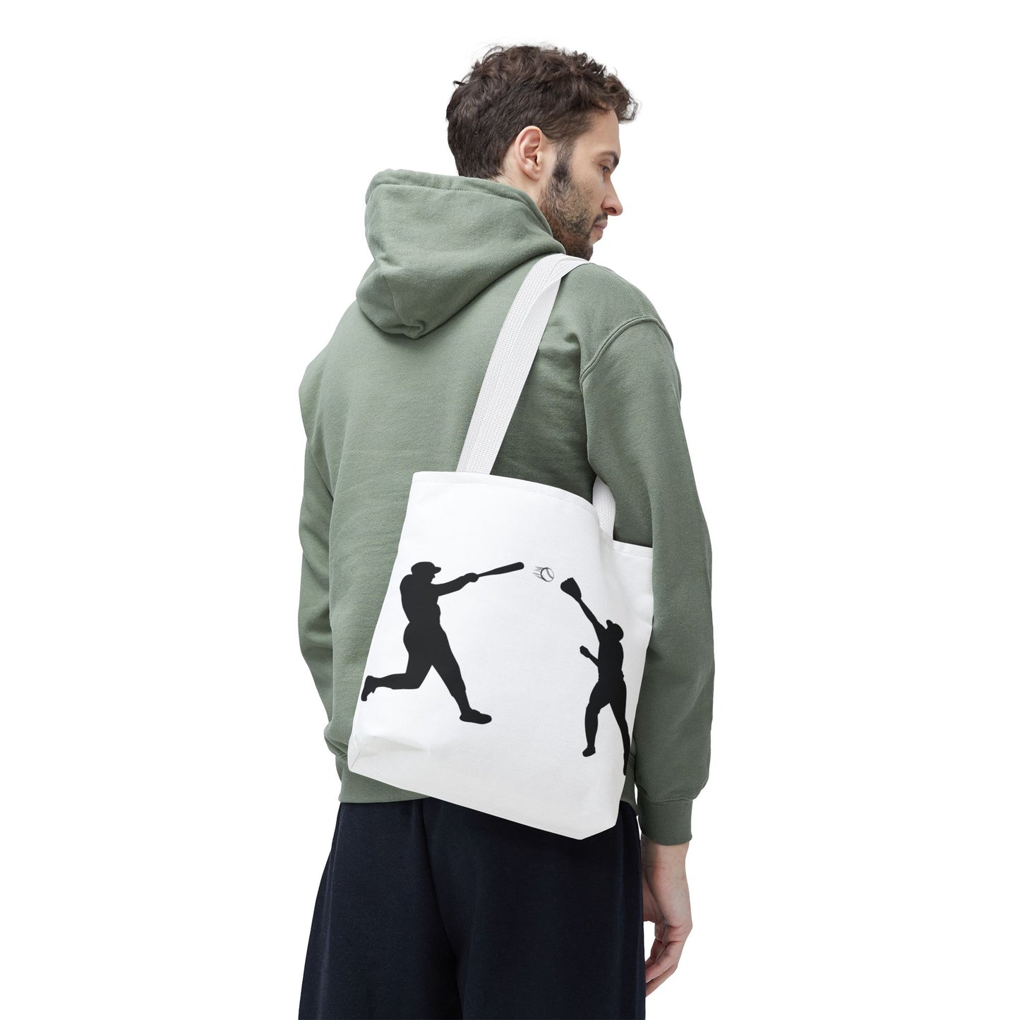 Baseball Tote Bag, Perfect for Sports Fans, Great Gift for Players, Ideal for Game Days, Accessory for Summer Outings - TRV