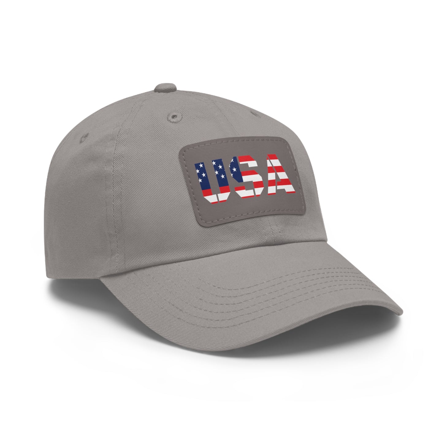 Dad Hat with USA Leather Patch - TRV