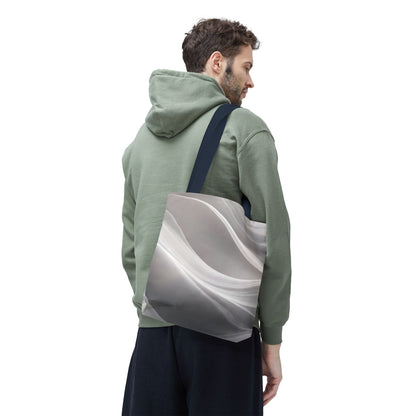 Soft Marble Wave Tote