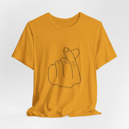 Minimalist Hand Sign Unisex Tee | Casual Everyday Wear | Perfect for Gift Givers