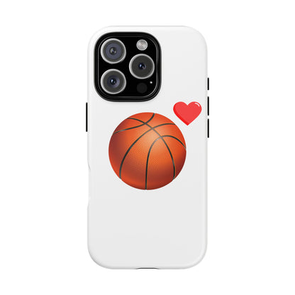 Basketball Phone Case, Love Basketball Case, Sports Gift, Athletic Style, Unique Phone Cover - TRV
