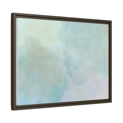 Soft Abstract Pastel Watercolor Matte Canvas