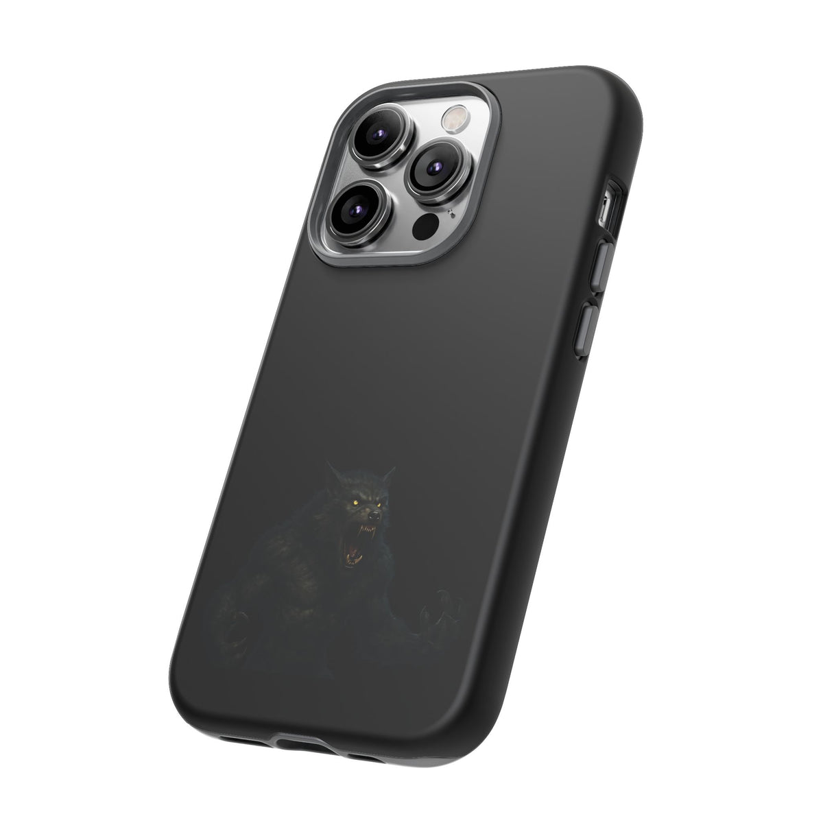 Werewolf Phone Case, dark monster graphic tough protective case - view 100