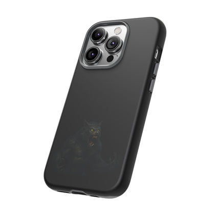 Werewolf Phone Case, dark monster graphic tough protective case - view 100