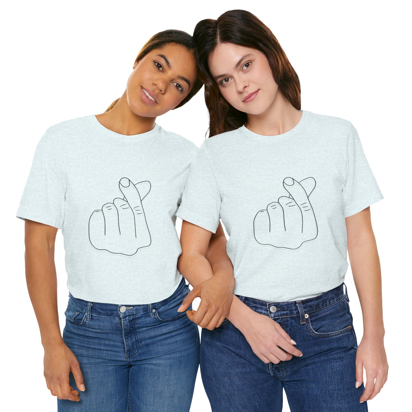 Minimalist Hand Sign Unisex Tee | Casual Everyday Wear | Perfect for Gift Givers