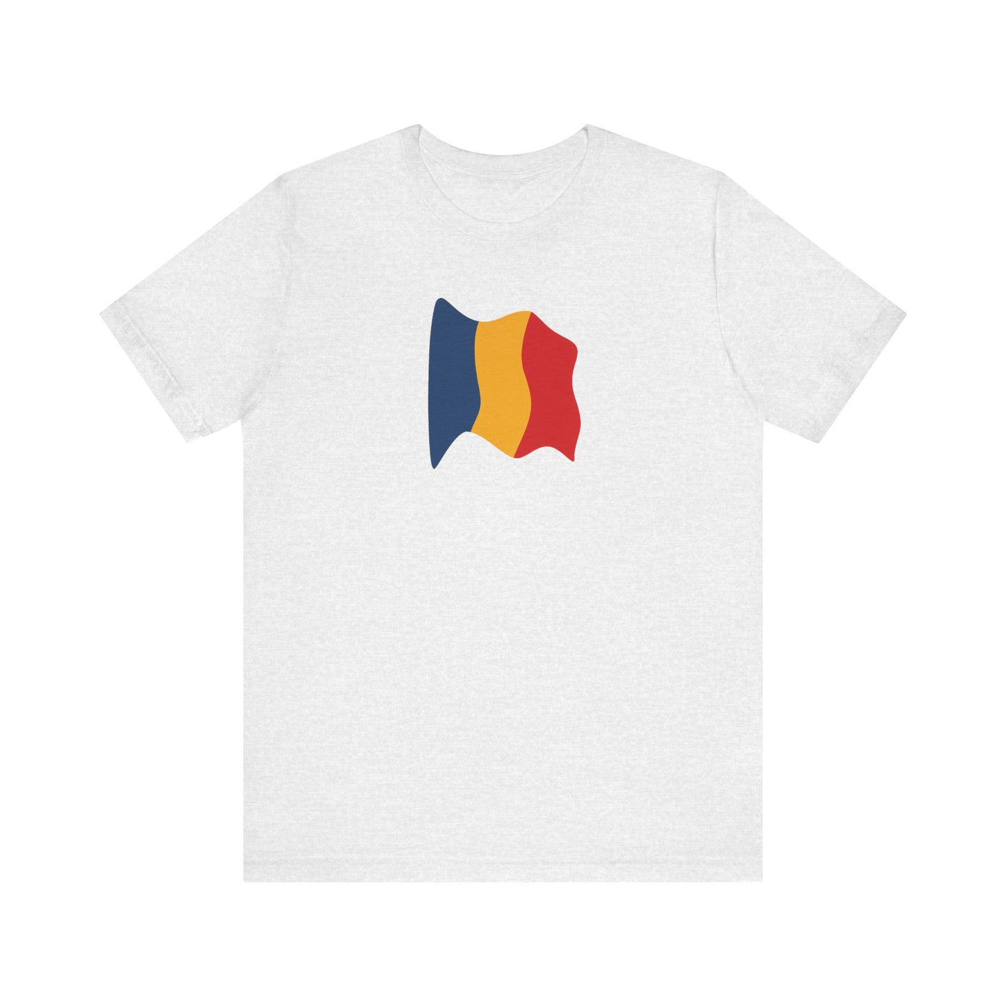 Romanian Flag Unisex Short Sleeve Tee, Casual Shirt, Travel T-Shirt, Gift for Romanians, Summer Outfit, Everyday Wear