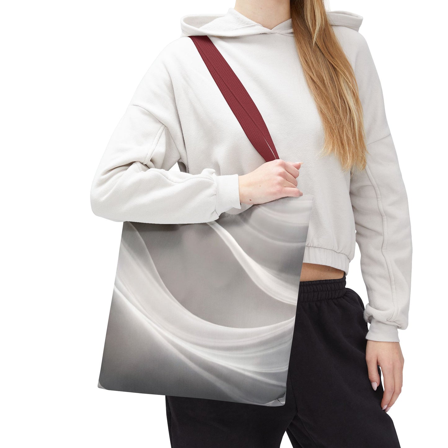 Soft Marble Wave Tote