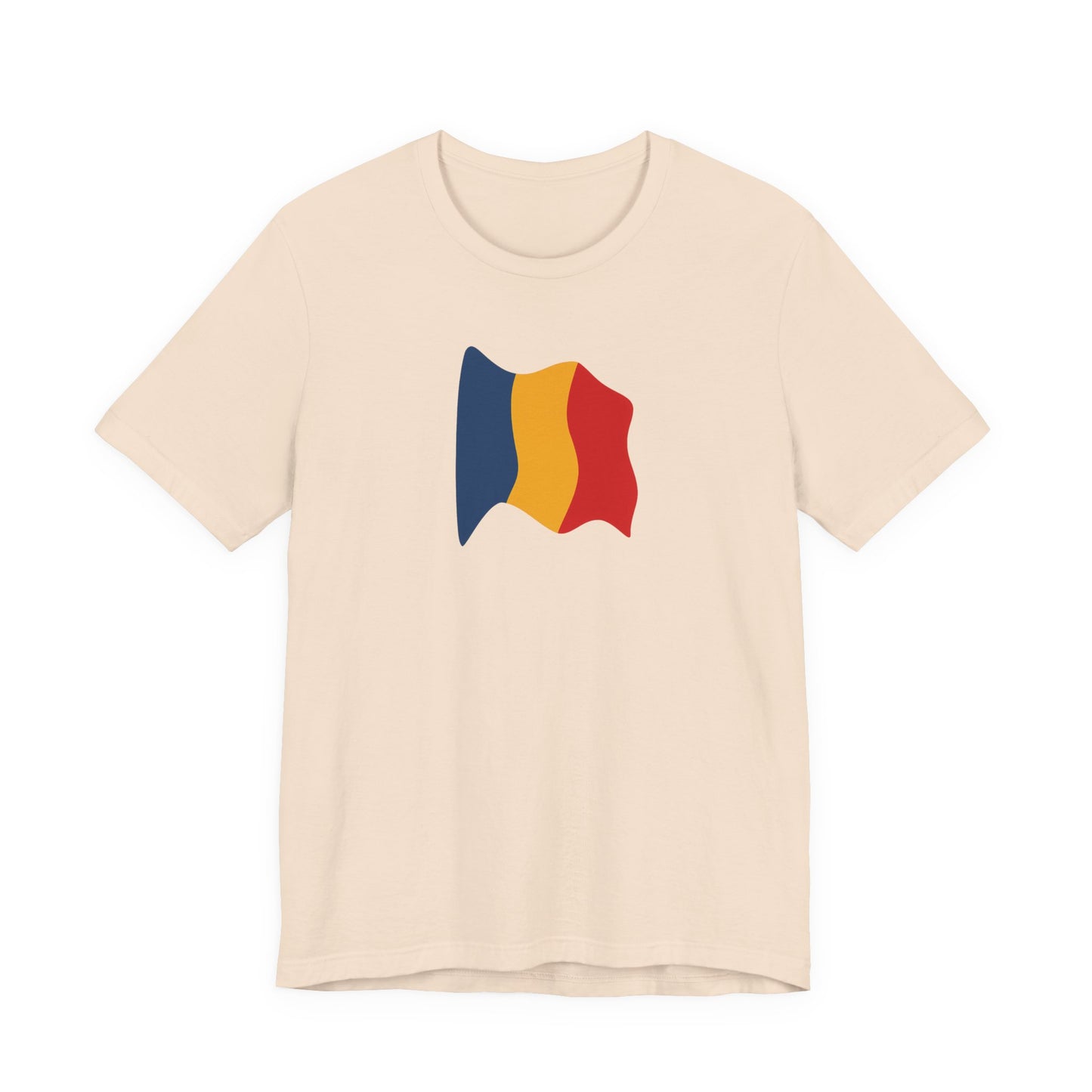 Romanian Flag Unisex Short Sleeve Tee, Casual Shirt, Travel T-Shirt, Gift for Romanians, Summer Outfit, Everyday Wear