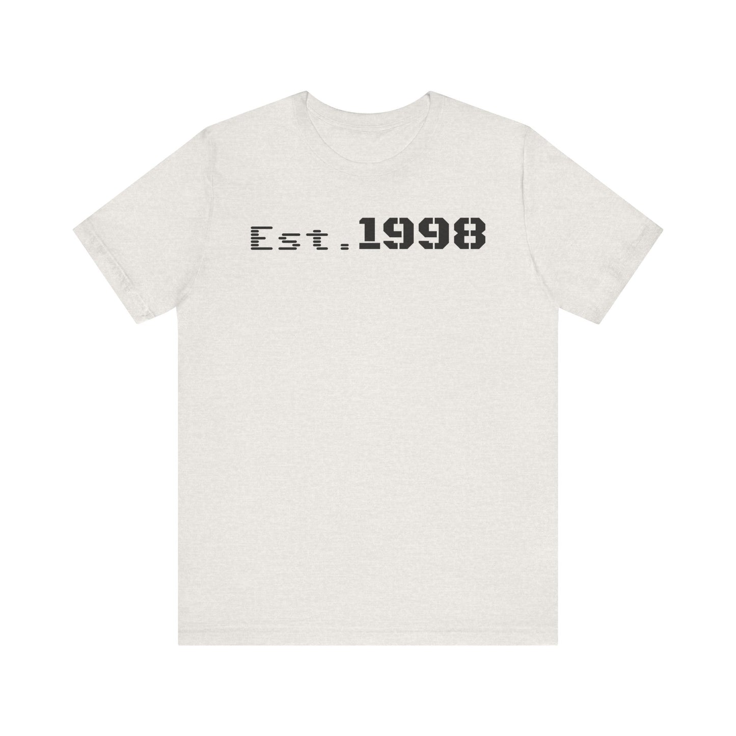 Vintage Est. 1998 Tee - Retro Unisex Shirt for Birthdays, Gifts, Everyday Wear, Casual Style, Nostalgia - TRV