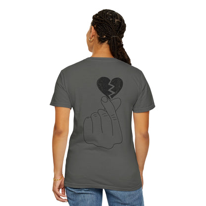 Heartbreak Unisex Garment-Dyed T-Shirt - Trendy Casual Tee for Self-Expression